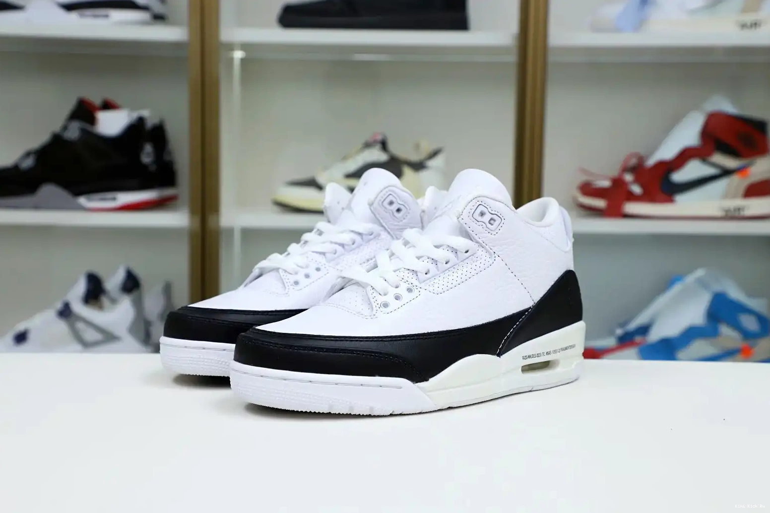 'WHITE' JORDAN X 3 FRAGMENT SP RETRO DESIGN AIR Kimikick 0807